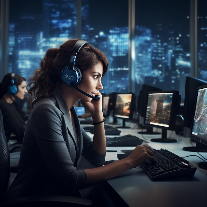 Call Center Solutions Inbound and Outbound Management:    The solution is equipped with comprehensive features for managing both inbound and outbound communications, striking a balance between responding to customer inquiries and conducting outreach campaigns.