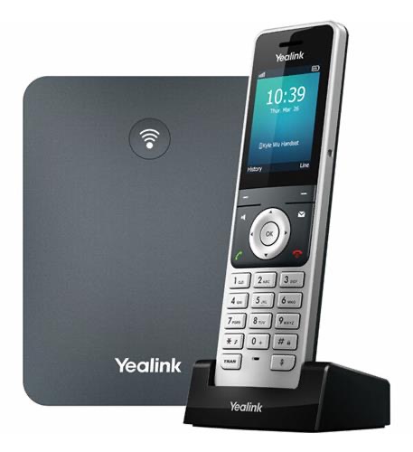 Yealink IP DECT Phone bundle W56H with W70 base (YEA-W76P)