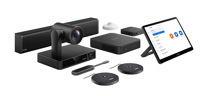 The Yealink ZVC860 is a cutting-edge video conferencing solution, specifically engineered for medium to large conference rooms.
