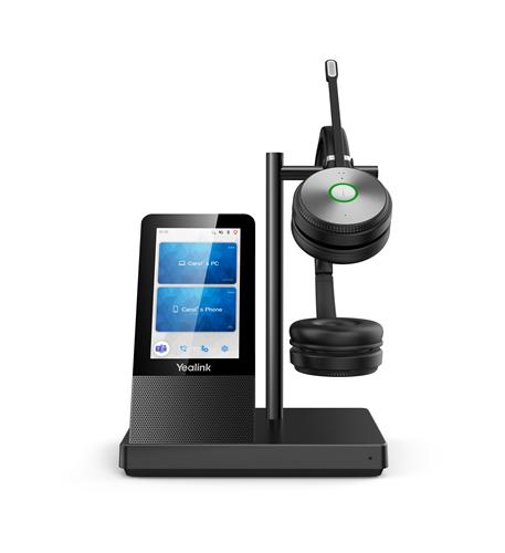 Yealink WH66 Dual UC DECT wireless headset with workstation