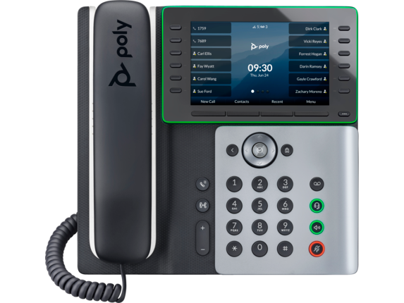 Poly EDGE E550 IP Phone (2200-87050-025)